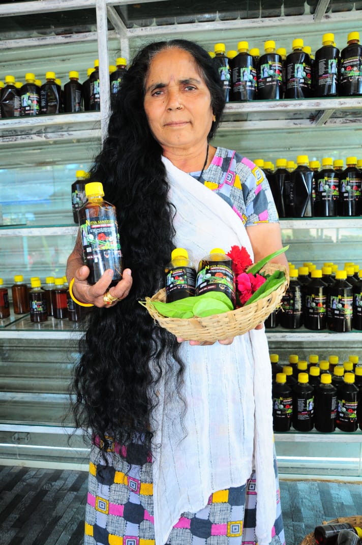 Nitya Sanjeevini Adivasi Herbal Hair Oil ✅👉