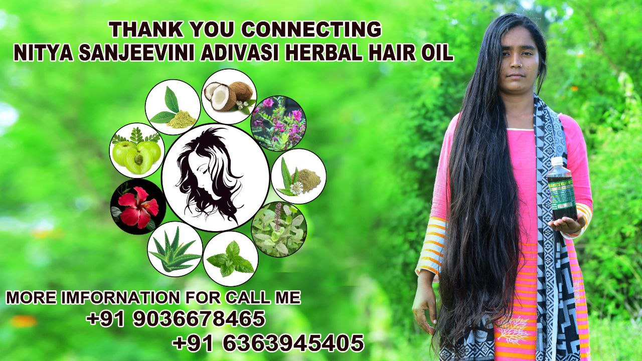 Nitya Sanjeevini Adivasi Herbal Hair Oil ✅👉