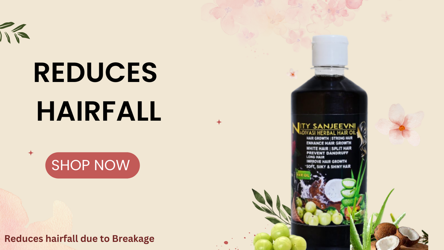 Nitya Sanjeevini Adivasi Herbal Hair Oil ✅👉